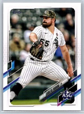 2021 Topps Update #ASG-42 Carlos Rodon 2021 MLB All-Stars - Image 1 of 2