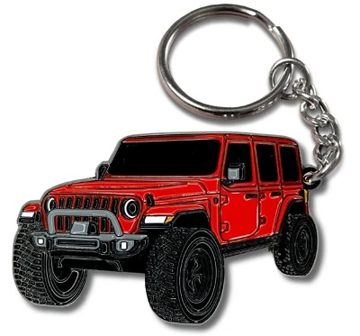 Jeep Wrangler Keychain - Officially Licensed - Jeep Wrangler Accessories Key - Image 1 of 4