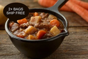 BEEF STEW FREEZE DRIED-BUY 2 BAGS GET FREE SHIPPING! - Picture 1 of 4