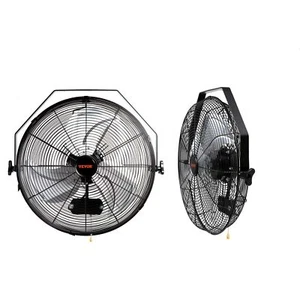 18in Wall Mount Fan 2-Pack 4000 CFM 3-Speed Waterproof for Indoor/Outdoor Black - Picture 1 of 7