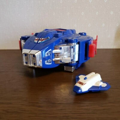 MegarangerDX Galaxy Mega - Nave espacial de importación de Japón transbordador espacial juguete azul SFX Foto 1 de 4