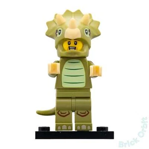 TRICERATOPS KOSTÜM FAN, SERIE 25 (col431) Sammlerstück gebraucht LEGO Minifigur - Bild 1 von 5