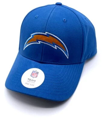 LOS ANGELES CHARGERS BLUE ADJUSTABLE HAT MVP AUTHENTIC NFL FOOTBALL TEAM CAP NEW - Image 1 of 4