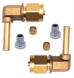 2X Gpl GLP Autogas 6mm Tubo Flexible Ajuste, Termina, faro Tipo Conector, Codo - Imagen 1 de 4