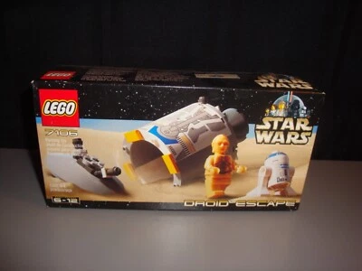 Lego Star Wars 7106 Droid Escape New Vintage Retired Mini Figs R2D2 C3P0 - Image 1 of 4
