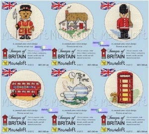 Mouseloft Mini Cross Stitch Kits - Images Of Britain - *BUY 3 OR MORE -15% OFF* - Picture 1 of 27