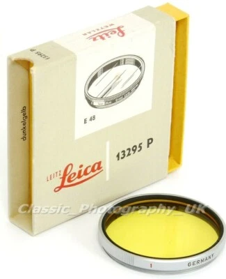 NOCTILUX-M 50mm f/1 & Leitz Summarex 8.5cm LEICA E58 Yellow 1 13295P Filter - Image 1 of 4