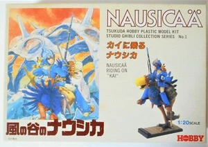 Nausicaa of the Valley of the Wind RIDING ON KAI 1/20 Model Kit Studio Ghibli - Picture 1 of 1