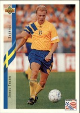 1994 Upper Deck World Cup Contenders French/Dutch #71 Jonas Thern