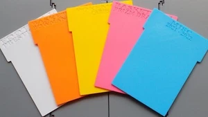 Plastic Custom TEXT Trading Card Dividers Collectible Storage Box Bin BCW 3200 - Picture 1 of 16