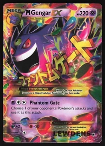 M Gengar EX - 121/119 - Secret Rare - XY Phantom Forces - Pokemon Card - Picture 1 of 2
