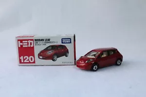 TOMICA 120 First Colour Nissan Leaf Red 2011 - Picture 1 of 3