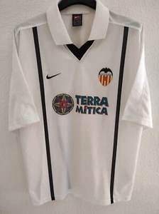 VALENCIA CF 2000-2001 Terra Mítica camiseta shirt trikot maillot maglia L - Picture 1 of 6
