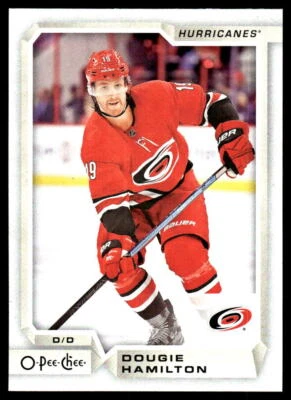 2018-19 Upper Deck #608 Dougie Hamilton Carolina Hurricanes OPC Update Card - Image 1 of 2