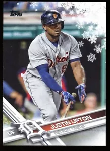 2017 Topps Holiday #HMW159 Justin Upton - Picture 1 of 2