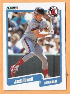 JACK HOWELL ANGELS #135 - FLEER NM-MT 1990 - Picture 1 of 2