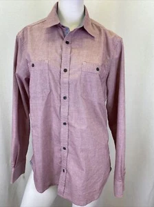 PD & C Stretch Classic Fit Herren Langarm Oberhemd Medium Pink - Bild 1 von 9