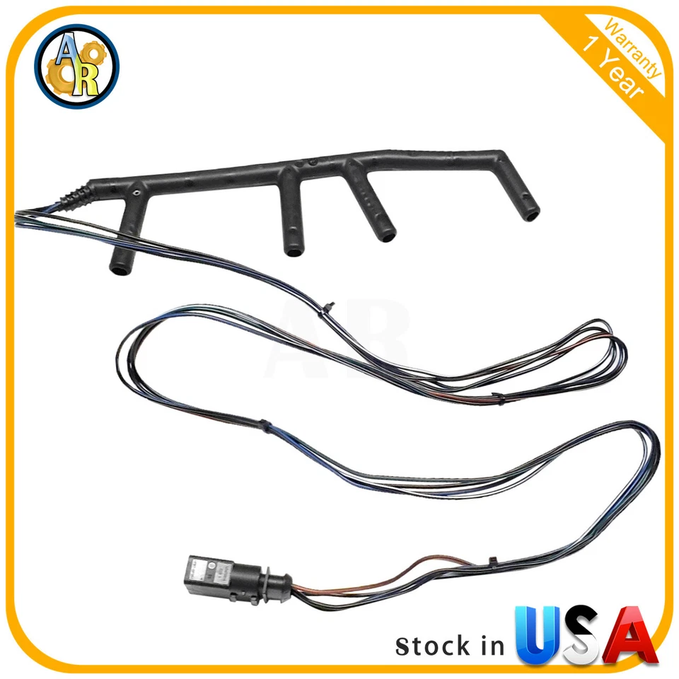 Chicote de fios plugue incandescente 4 fios para 2002-2003 Volkswagen Golf Beetle Jetta - Imagem 1 de 3