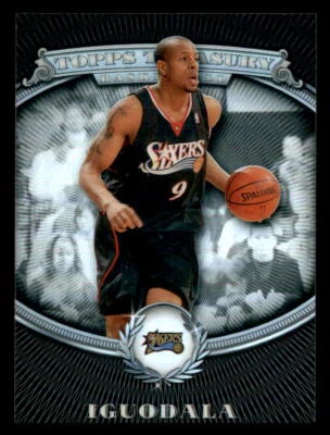 2008-09 Topps Treasury Refractors Silver #51 Andre Iguodala SN - Image 1 of 2