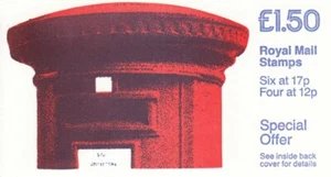 1986 - Jetzt schreiben - Faltmarkenheftchen - SG-FP1b - CYL B8 B17 - Bild 1 von 2