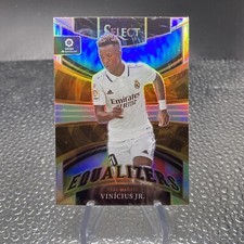 2022-23 Panini Select La Liga Vinicius Jr Equalizers Silver Prizm Real Madrid