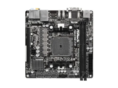 For ASROCK FM2A78M-ITX+ Motherboard FM2/2+ DDR3 32G HDMI+DVI+VGA M-ITX Tested - Image 1 of 3