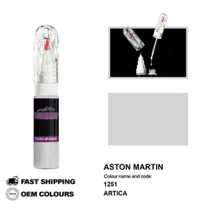 FOR ASTON MARTIN ARTICA 1251 Touch Up Paint Pen Brush Fix Kit Scratch Chip Set - Picture 1 of 8