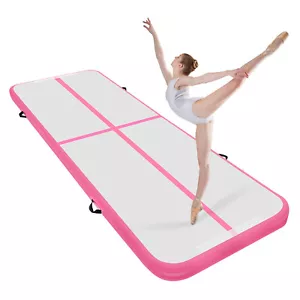 Air Mat Track 10Ft Inflatable Tumbling Gymnastics Mat Training Sports Home - Picture 1 of 12
