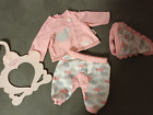 Baby Annabell Outfit Pullover Hose Kopftuch  Super 