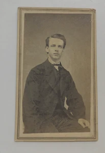 Antikes Kabinett Foto Portrait.. Viktorianischer Mann.. Danbury, Conn. - Bild 1 von 2