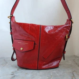 Mark Jacobs Mini Sling Schultertasche Damen Rot Leder - Bild 1 von 10