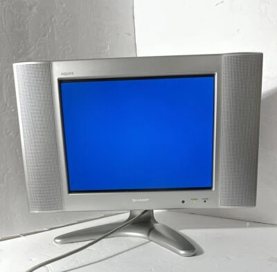 Sharp Aquos LC-13B2UA 13” LCD TV – Retro Gaming Display Monitor - Image 1 of 4