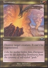 1x Terminate NM MTG Planeshift