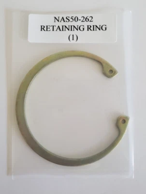 NATIONAL AEROSPACE STANDARD NAS50-262 Retaining Ring 7/16" I.D External Snap Ring Steel Alt. MS16624-1262
