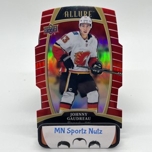 2019-20 Upper Deck Allure Red Rainbow #49 Johnny Gaudreau Die Cut Mint
