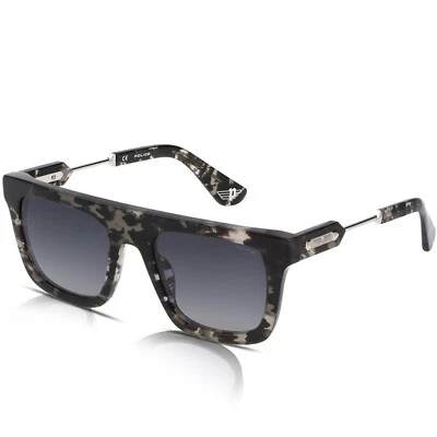 Gafas De Sol Police Para Hombre Prince 2 SPLF71 3KUY Negros Havana Gris Ahumado - Imagen 1 de 2