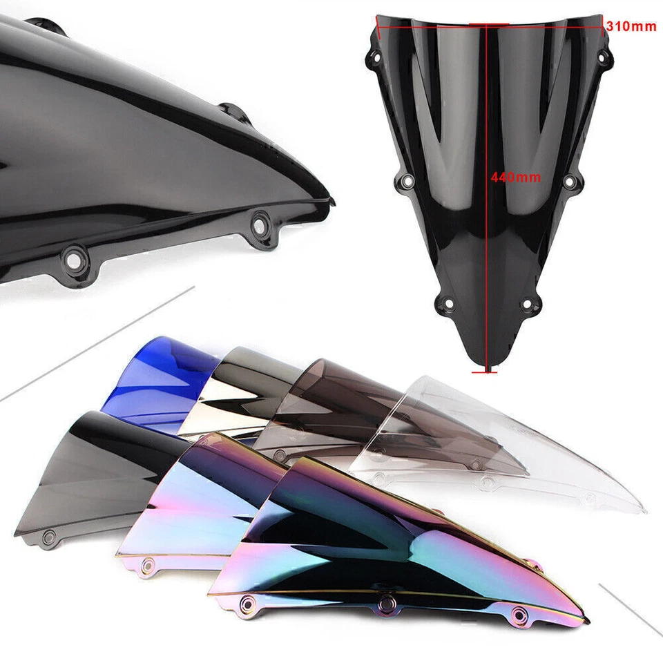 Parabrisas delantero a prueba de viento para motocicleta Yamaha YZF R1 2004-2006 05 Foto 1 de 4