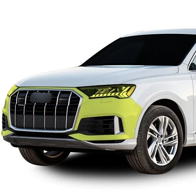 Sujetador transparente con película de protección de pintura precortada PPF para Audi Q7 2020+ Foto 1 de 4