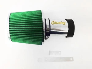 Black Green Air Intake Kit For 1999-2004 Chrysler 300M 3.5L V6 - Picture 1 of 1