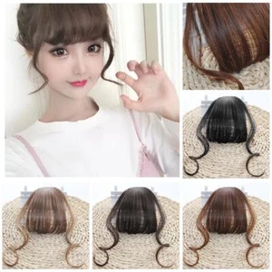 Fake Bangs Airs Bangs Hair Patch Patch Wig Bangs Fashionable Hairpieces Wi S7O3 - Picture 1 of 17