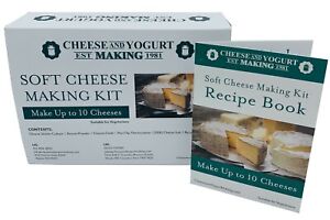 SOFT CHEESEMAKING KIT - make 10+ cheeses with this quality kit