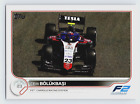 2022 Topps Formula 1 Cem Bolukbasi #148 Trading Card F2 Charouz Racing System