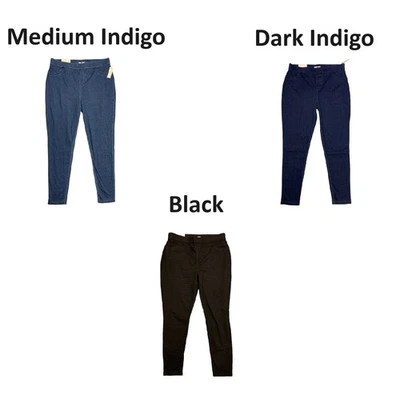 Nine West Ladies Soft Stretch Pull On Elastic Waistband Denim Legging, DNWB3056 - Image 1 of 3