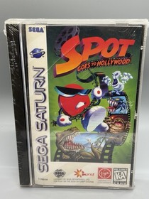 Spot Goes To Hollywood Sega Saturn 1996 Adventure & Platform Video Game SEALED