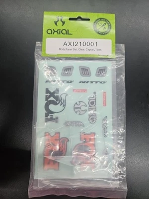 Body Panel Set, Clear, Capra:UTB18, AXI210001 (X1) - Image 1 of 2