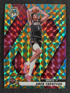 2024-25 Panini Mosaic Basketball Amen Thompson Tessellation Prizm 13/15 - Picture 1 of 2