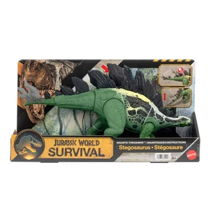 Jurassic World Survival Gigantic Thrashers Stegosaurus Action Figure 14in - Picture 1 of 6