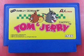 ALTRON Famicom Soft Tom and Jerry Used