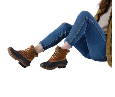 Wolverine Women's Torrent Waterproof Brown & Black EPX Winter Duck Boots 6M - Image 1 of 4