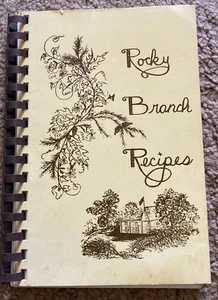 Vintage “Rocky Branch Recipes” Rogers AR, 1989 Regional Cookbook, - Picture 1 of 4